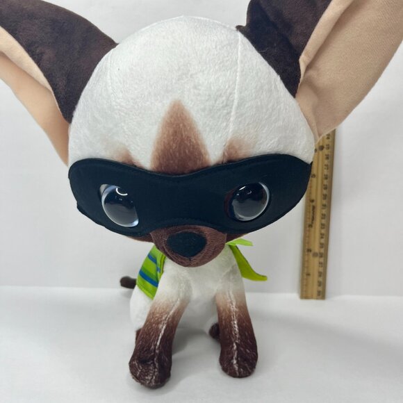 Skippy Jon Jones Plush Siamese Cat 12" Kohls Cares for Kids Bandit Chihuahua Dog - Picture 3 of 11